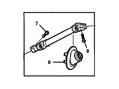 GM 92213664 Intermediate Steering Shaft Kit