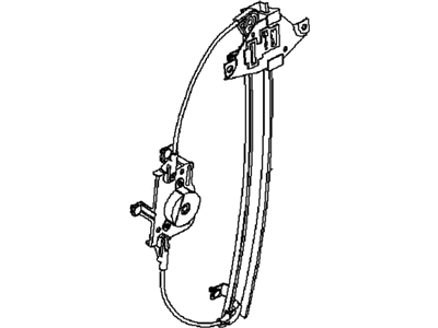 Chevrolet Aveo Window Regulator - 94567359