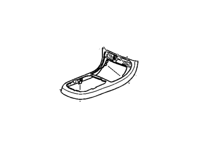 Chevrolet HHR Center Console Base - 15773764