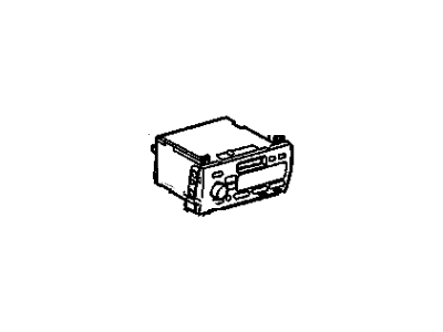 GM 16208756 Radio,Amplitude Modulation/Frequency Modulation Stereo & Clock & Tape Player