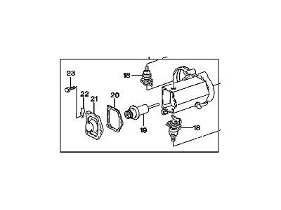 Chevrolet Prizm Starter Solenoid - 94851505