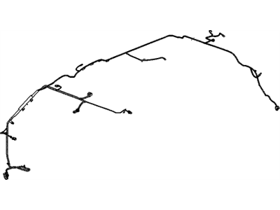 GM 25793754 Roof Accessory Wiring Harness Assembly 25793754 GM Roof Accessory Wiring Harness Assembly Illustration 1 of 1