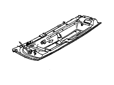 GM 12389427 Gate Kit,End