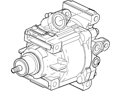 2013 Chevrolet Spark A/C Compressor - 95371557