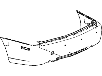 Cadillac STS Bumper - 19180574