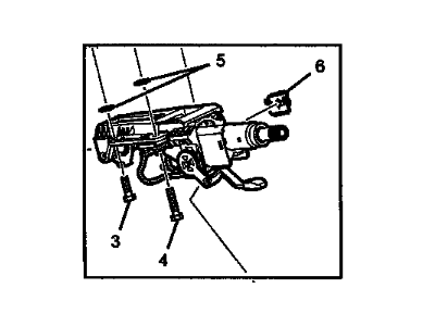 GM 92268971 Column Kit, Steering (Repair)