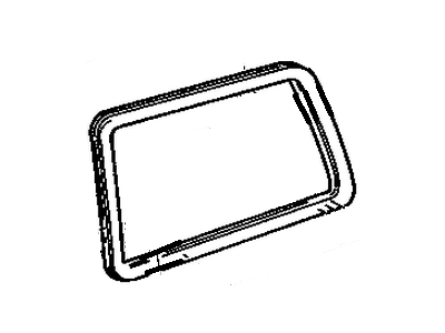 GM 14014949 Seal Assembly, Body Side Rear Window