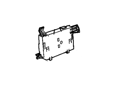 GM 10212989 Bracket, Electronic Brake Control Module