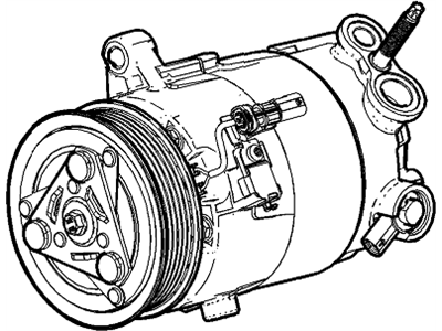 GM 84732182 Compressor Kit, A/C