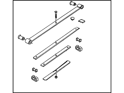 1998 Chevrolet S10 Leaf Spring - 15153868