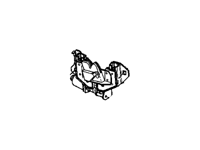 GM 16621051 Rear Compartment Lift Window Pulldown Actuator *None