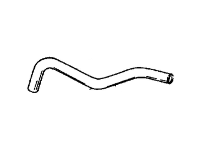 Chevrolet G20 Cooling Hose - 15599361