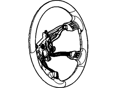 GMC Steering Wheel - 84443331