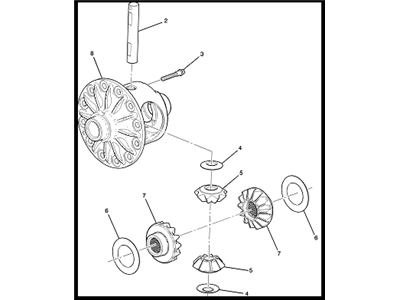 GM 22943115 Differential Assembly