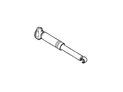 GM 13345954 Rear Shock Absorber Assembly (W/ Upper Mount)