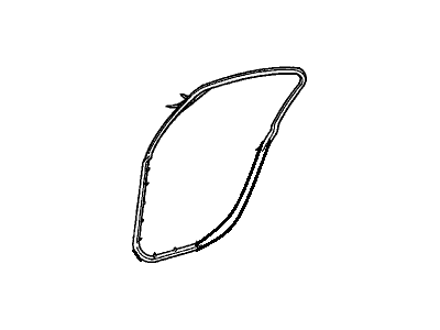 2002 Buick Park Avenue Door Seal - 25666180