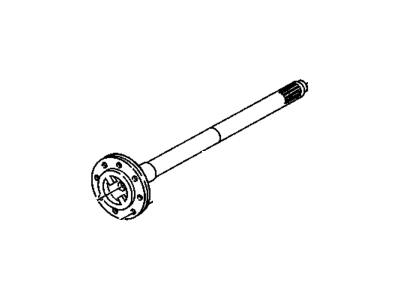 GMC K1500 Axle Shaft - 15522068