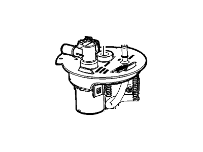 Buick Fuel Tank Sending Unit - 13510671