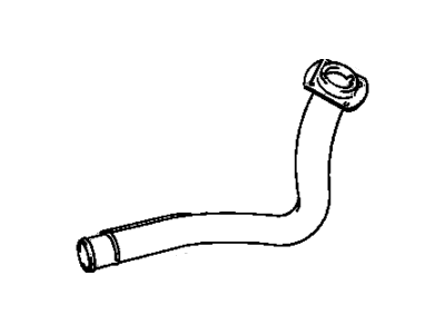 Chevrolet Sprint Fuel Filler Hose - 91176024