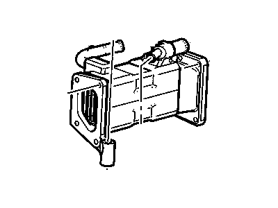 GM 12645820 Cooler Assembly, Egr