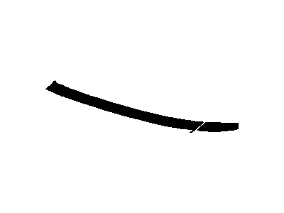 GM 15660645 Stripe, Hood Rear