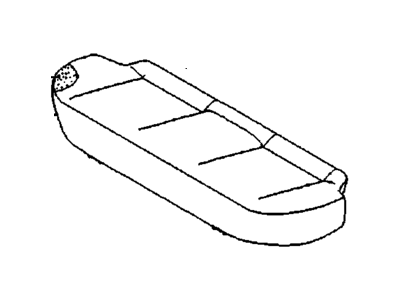 Chevrolet Seat Cushion Pad - 96890877