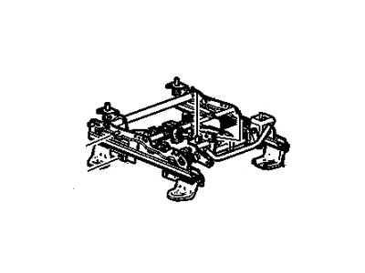 GM 20779109 Adjuster Asm,Passenger Seat