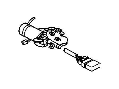 GM 1644318 Actr Assembly, S/Roof Sliding