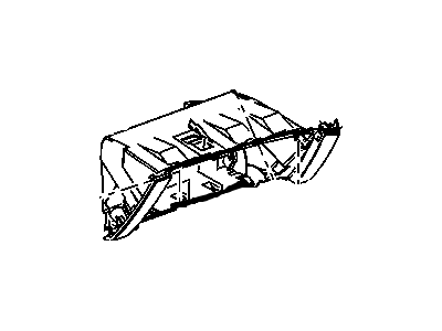 GM 9009199 Compartment Assembly, Instrument Panel *Cashmere