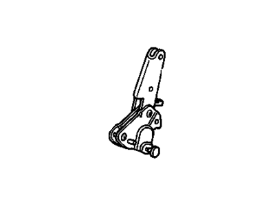 16608832 GM Lk Assembly, Passenger Seat Back Reclining Outer (Cpe) Illustration 1 of 1