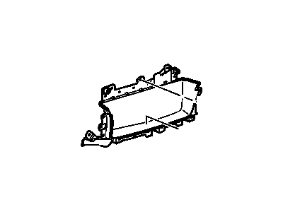 GM 15797797 Pocket Assembly, Front Side Door Map *Gray L