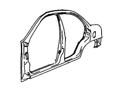 GM 30019019 Panel,Body Side Outer
