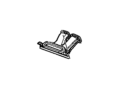 GM 25966782 Duct Assembly, Instrument Panel Center Air Outlet