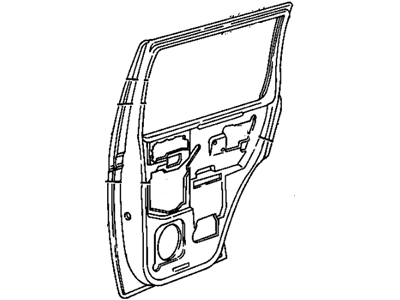 GM 15669026 Panel, Side Rear Door Outer