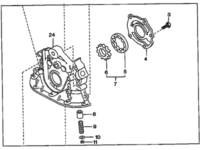 GM 94856026 Pump,Oil