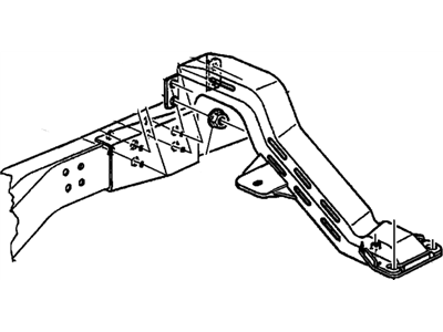 Chevrolet S10 Front Cross-Member - 15717737