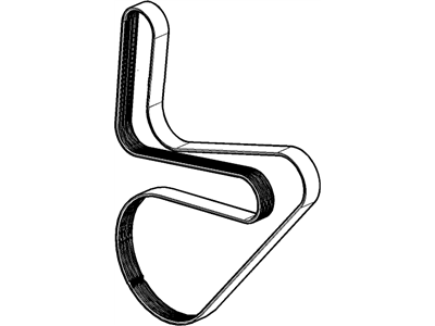 2017 Chevrolet Corvette Drive Belt - 12663625
