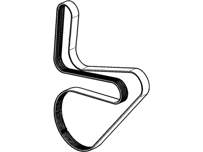 Chevrolet Corvette Drive Belt - 12663625