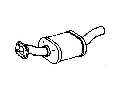 1997 GMC Yukon Catalytic Converter - 15991749