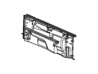 GM 25853775 Box Assembly, Cargo Box Stowage