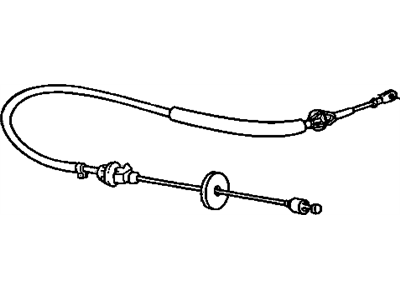 Oldsmobile Firenza Throttle Cable - 14062639