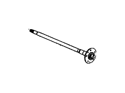 GM 88965787 Rear Axle Drive Shaft