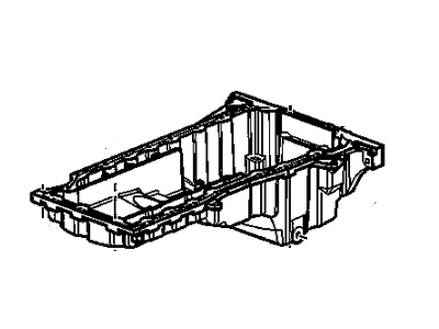 GM 12600498 Pan Assembly, Oil