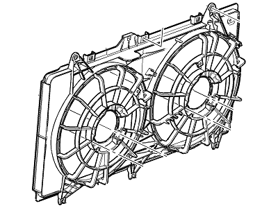 2014 Chevrolet Camaro Fan Shroud - 22762592