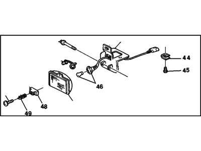 GM 16520344 Capsule Asm,Fog Lamp