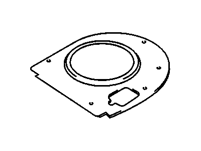 GM 91174903 Plate,Blower Orifice