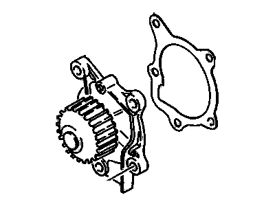 1990 Chevrolet Storm Water Pump - 97031472