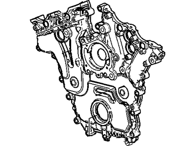 2010 Buick Allure Timing Cover - 12698371