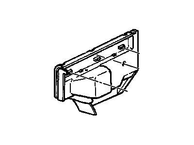GM 15729735 Panel Assembly, Body Side Trim *Neutral)(Pai