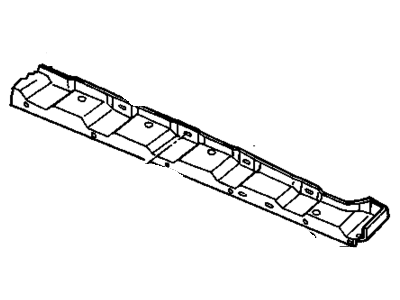 GM 1632144 Reinforcement, Rear Bumper Impact Bar